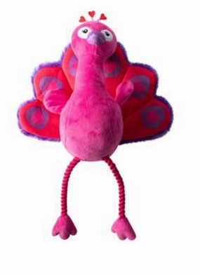 Fringe Queen of Hearts Plush Dog Toy