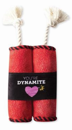 Fringe You're Dynamite Plush Dog Toy