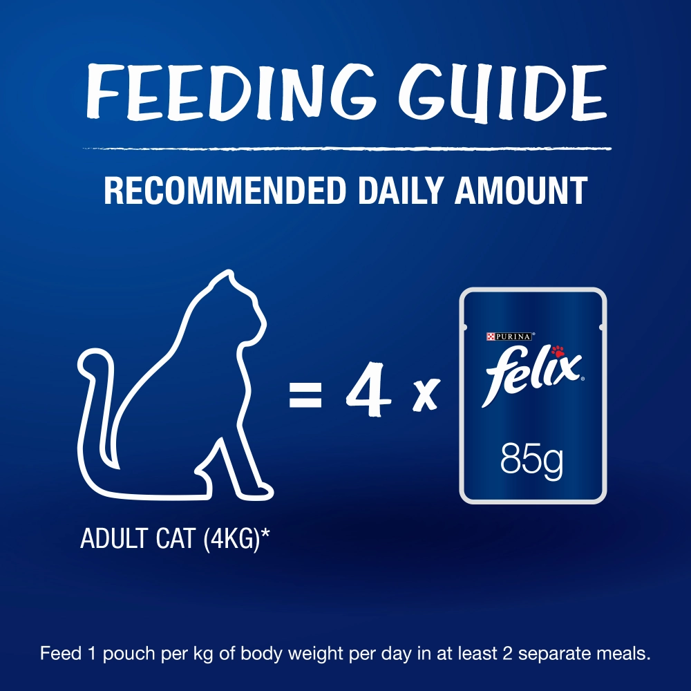 Friskies Seafood Cat Dry Food and Purina Felix Tuna with Jelly Adult Cat Wet Food Combo