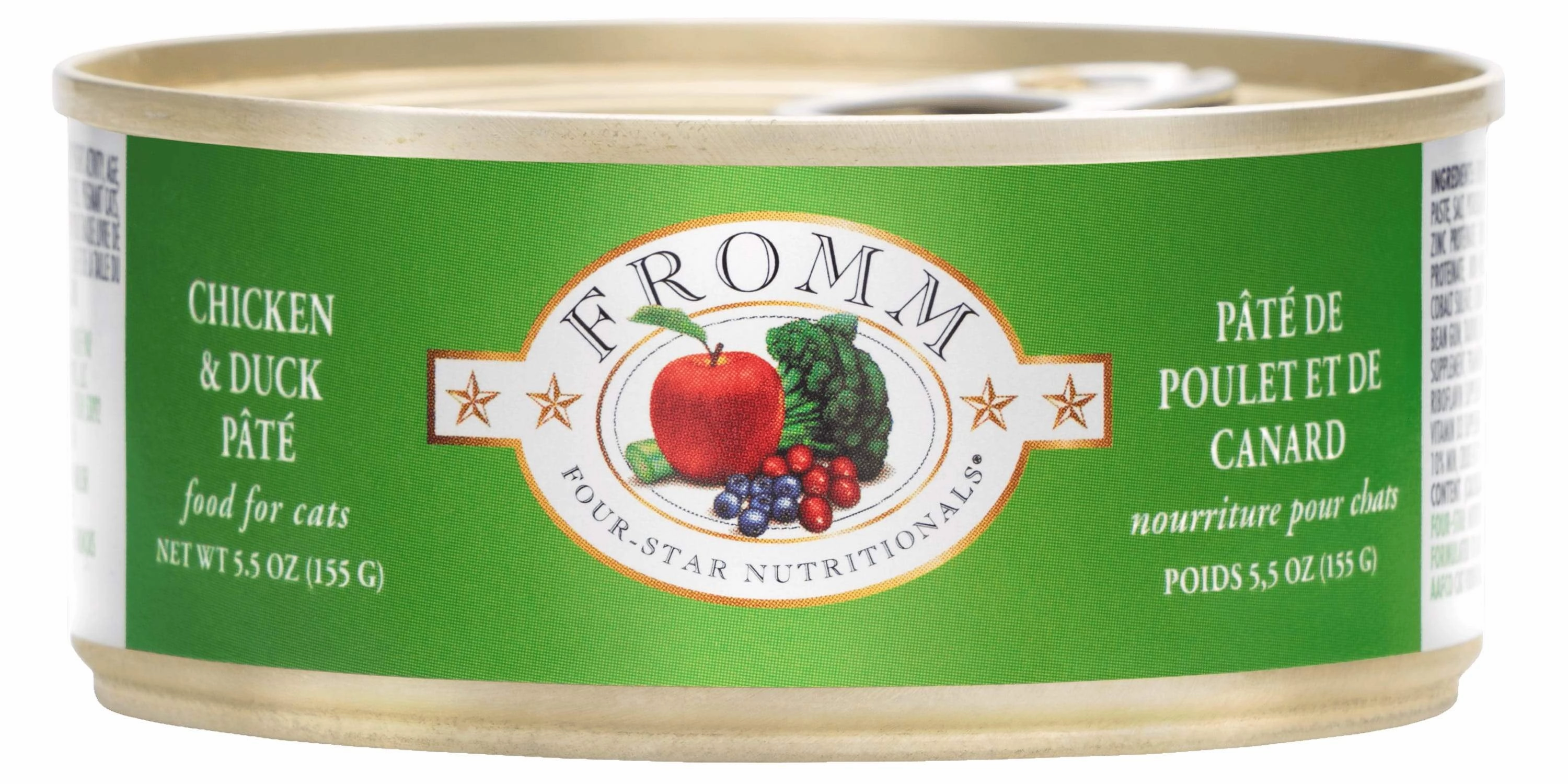 Fromm Four-Star Nutritionals Chicken & Duck Pat Food for Cats