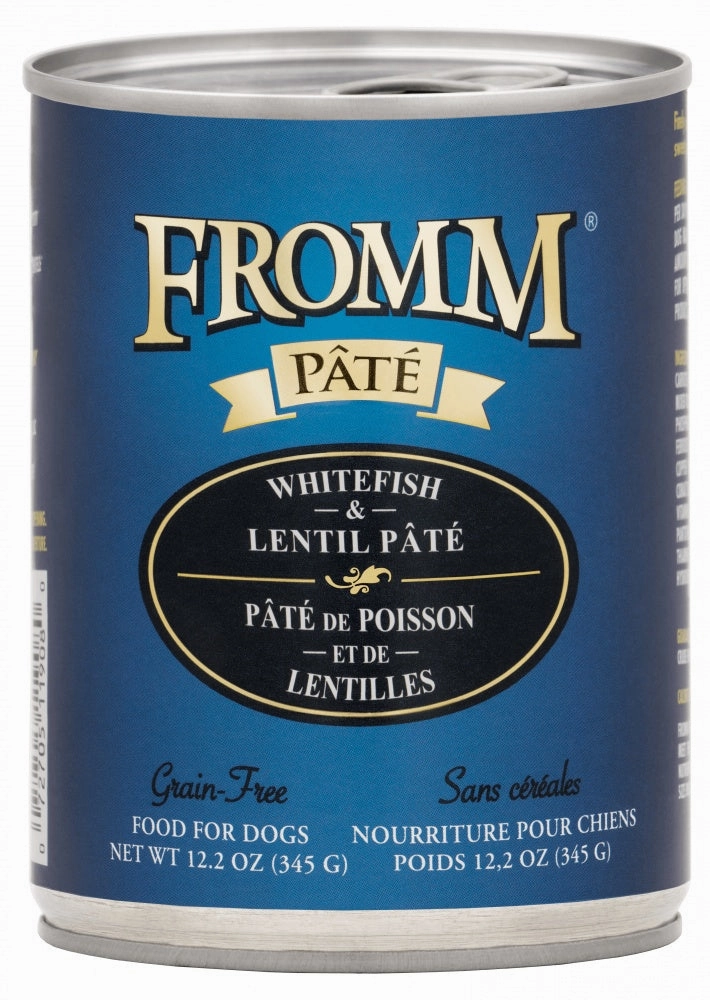 Fromm Grain-Free Whitefish & Lentil Pate
