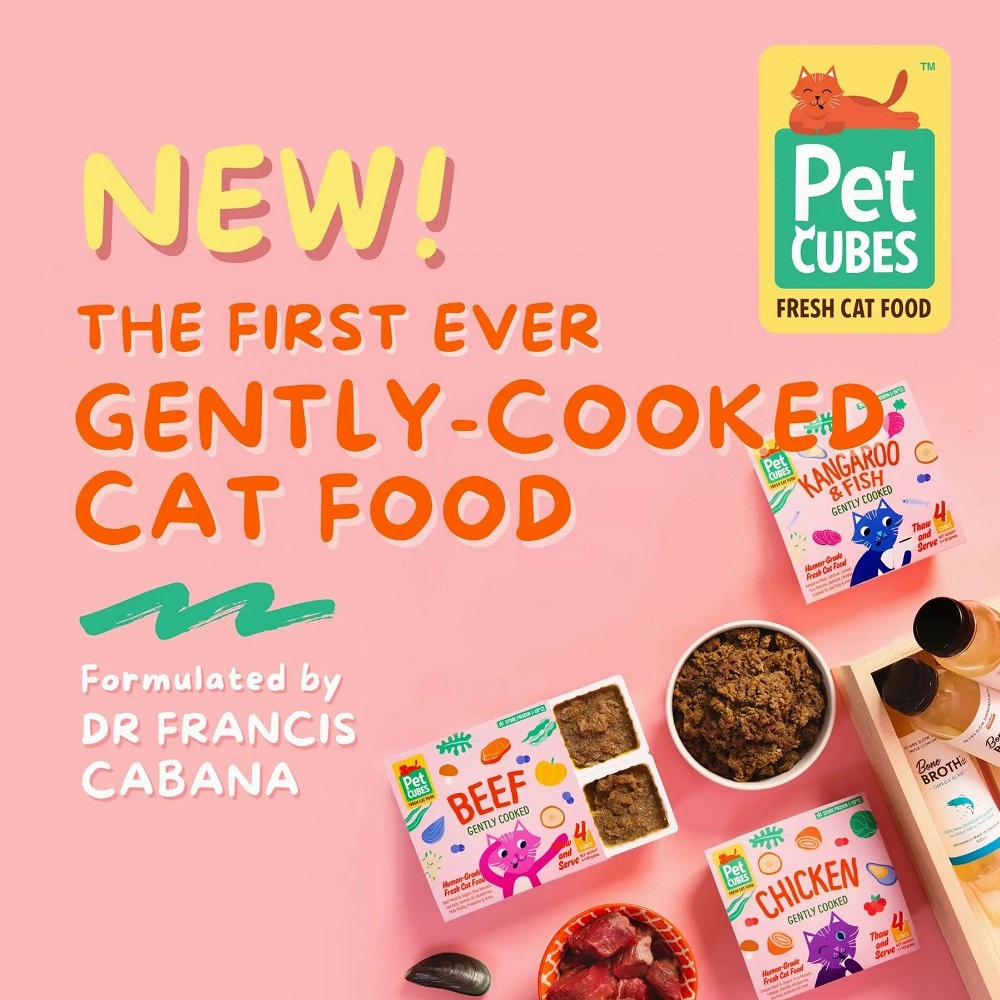 Frozen Fresh Human-Grade Gently Cooked Chicken Adult Cat Food