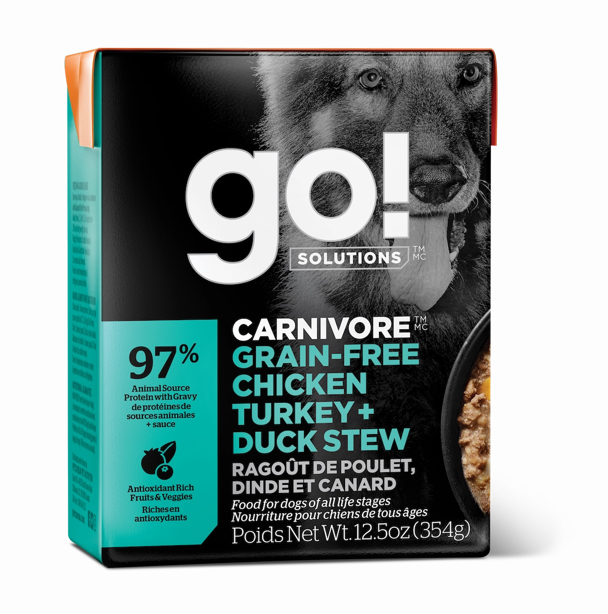 Go! Solutions Carnivore GF Chicken Turkey   Duck Stew