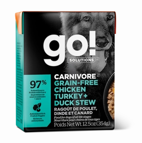 Go! Solutions Carnivore GF Chicken Turkey   Duck Stew