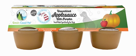 Green Coast Pet Apple Sauce With Pumpkin 6 Pack