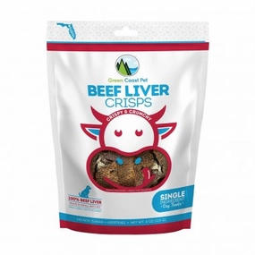 Green Coast Pet Beef Liver Crisps