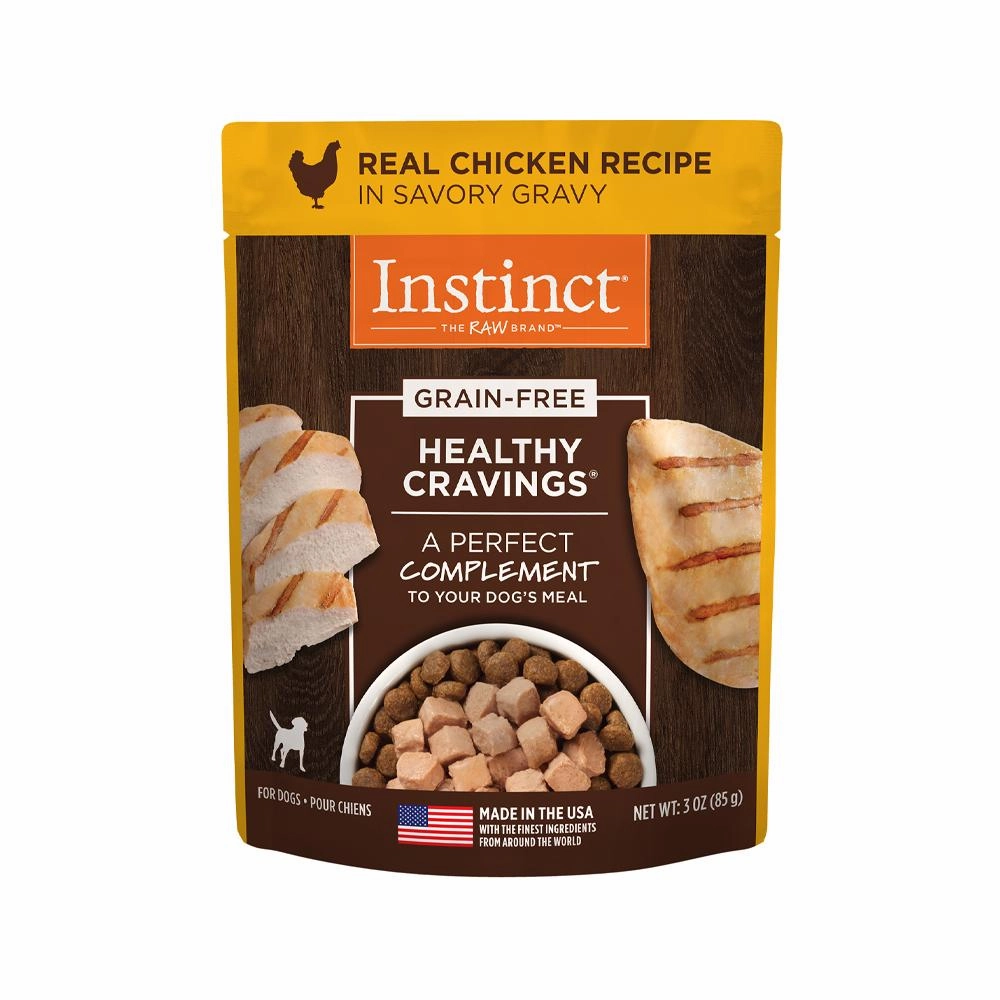 Healthy Cravings Grain Free Chicken Complement Dog Pouch