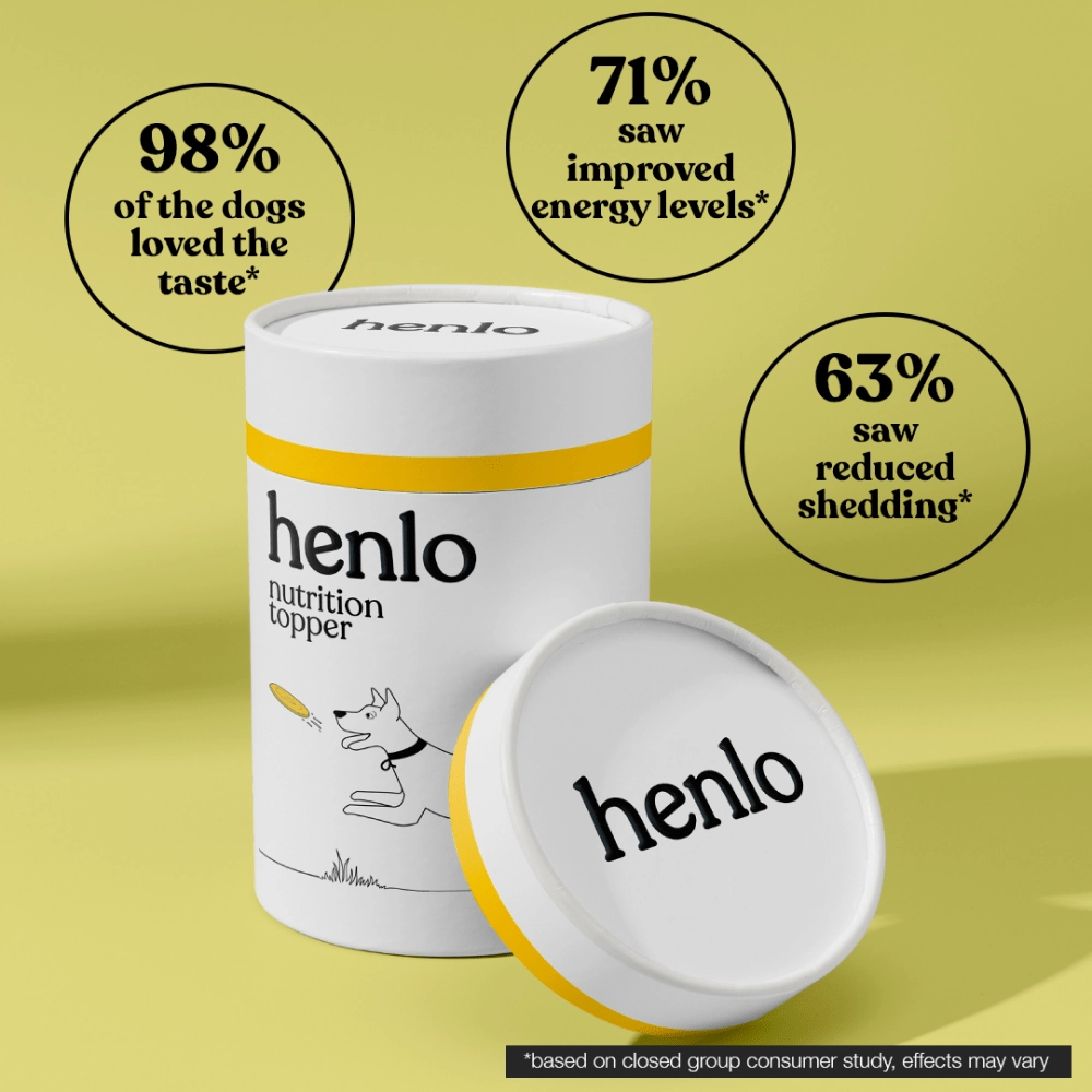 Henlo Everyday Topper for Home Cooked Food and Chicken Jerky Treats for Dogs Combo