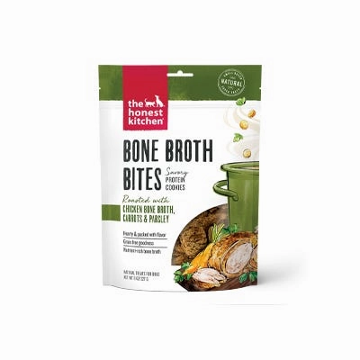 Honest Kitchen Bone Broth Bites Chicken & Carrots 8 oz.