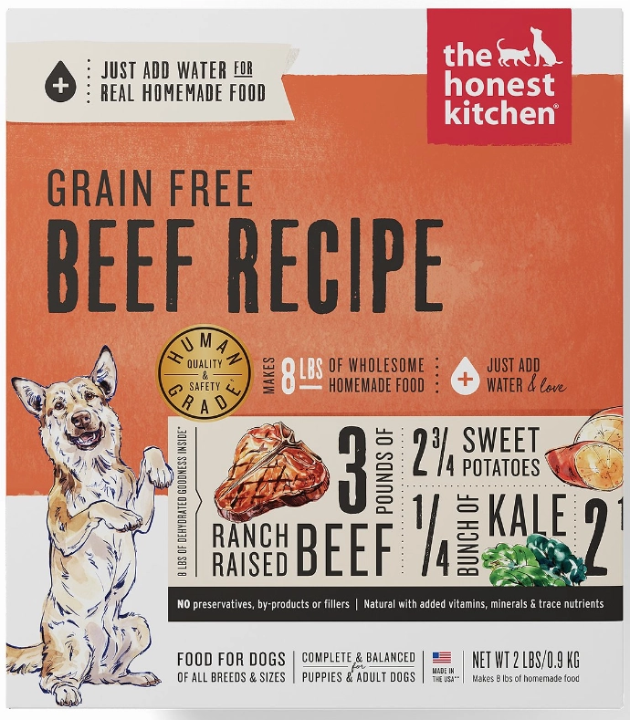 Honest Kitchen Grain Free Beef Recipe