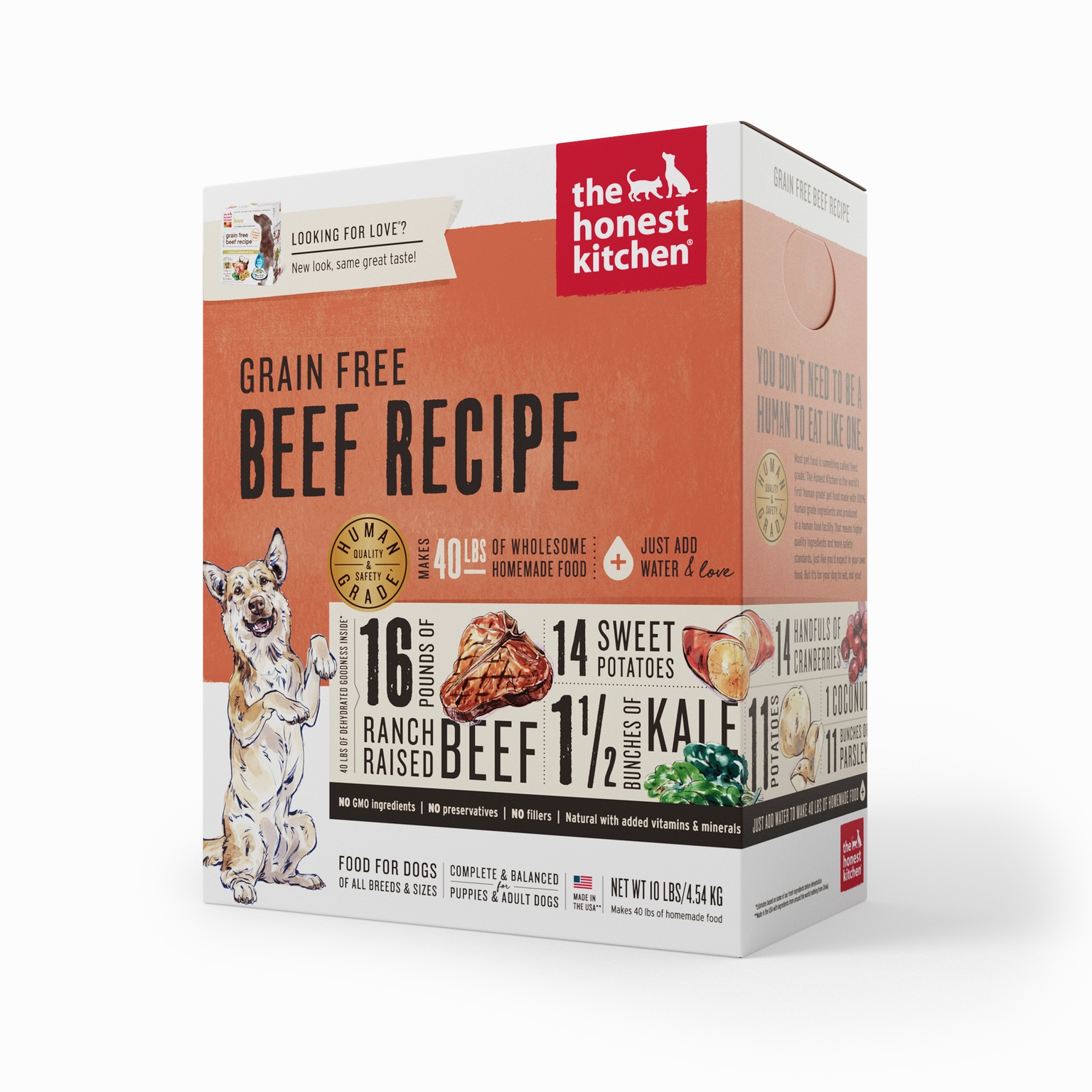 Honest Kitchen Grain Free Beef Recipe