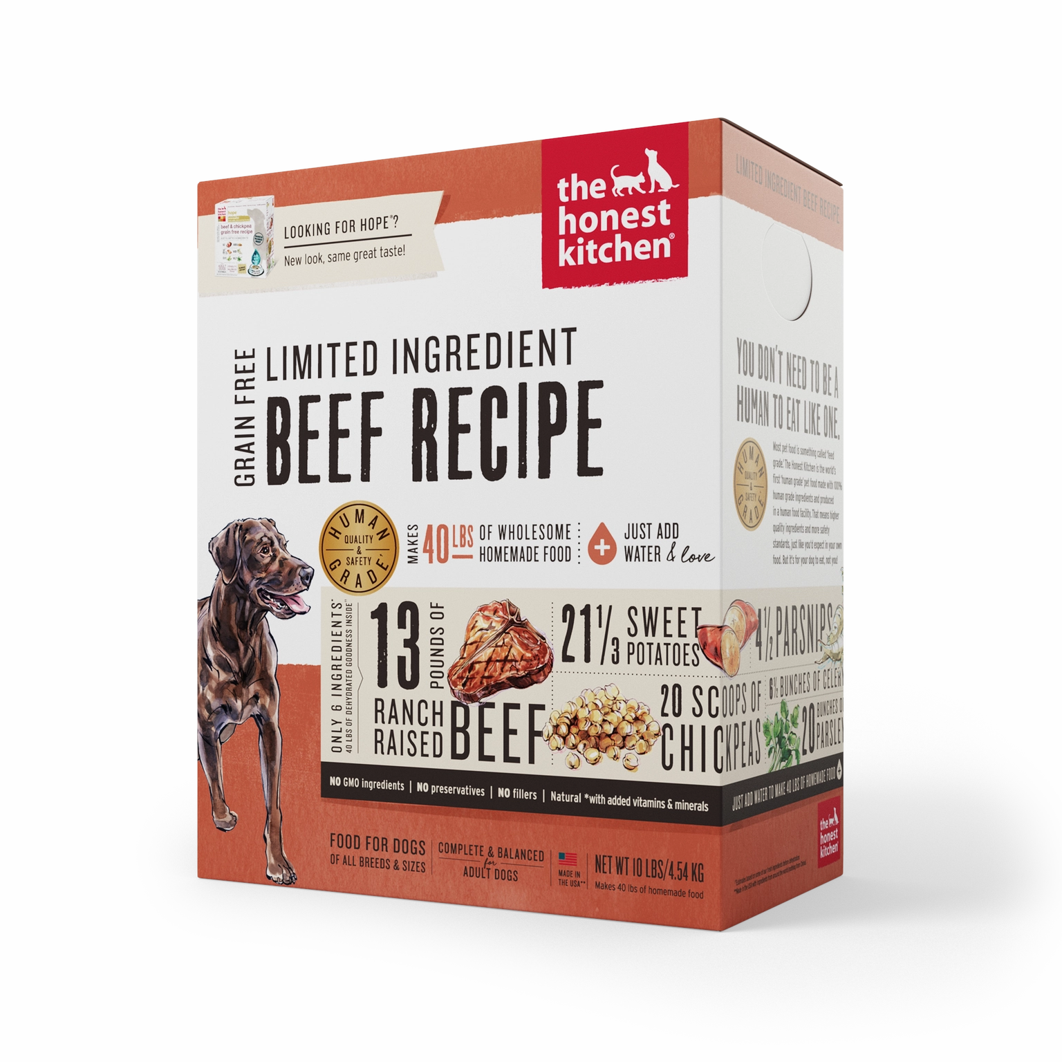 Honest Kitchen Limited Ingredient Beef Recipe