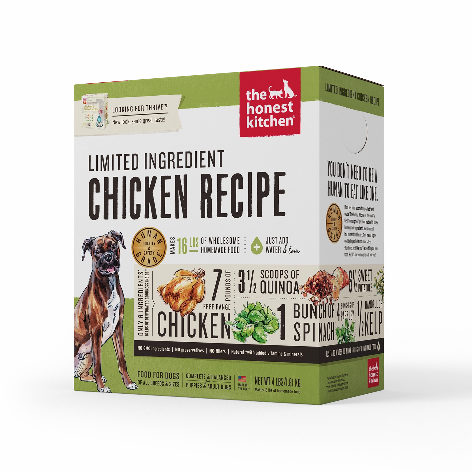 Honest Kitchen Limited Ingredient Chicken Recipe