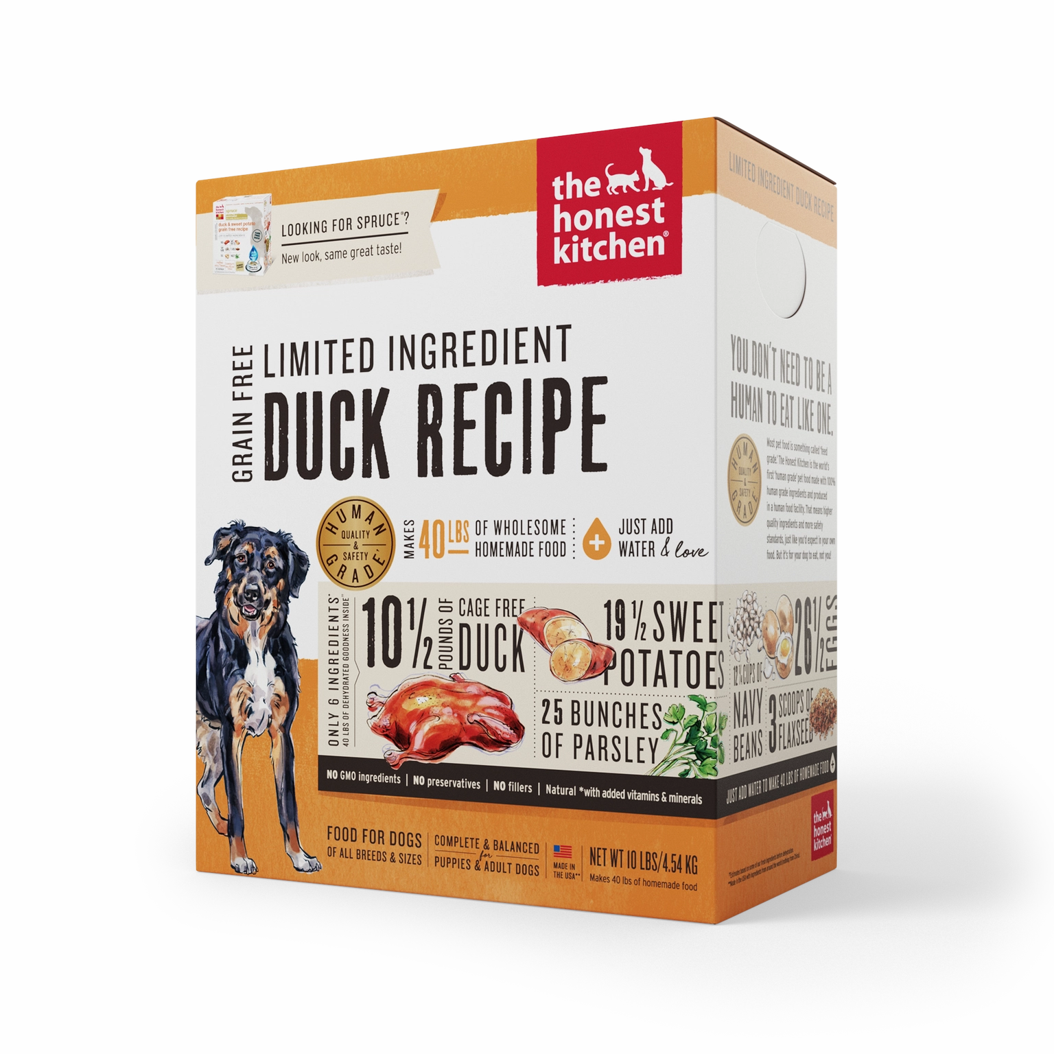 Honest Kitchen Limited Ingredient Duck Recipe
