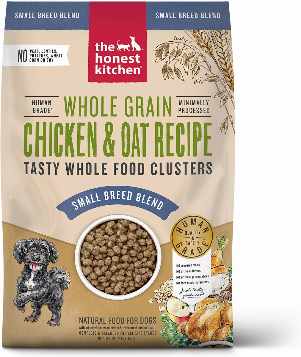 Honest Kitchen Whole Grain Clusters Small Breed Chicken