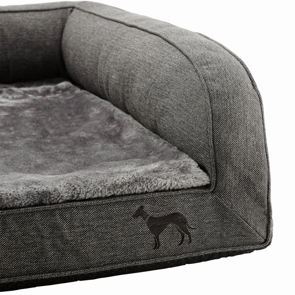 Hunter Livingston Orthopedic Sofa for Dogs (Grey)