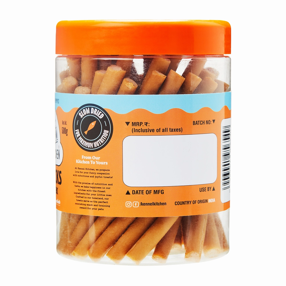 Kennel Kitchen Fish Sticks with Turmeric Dog Treats