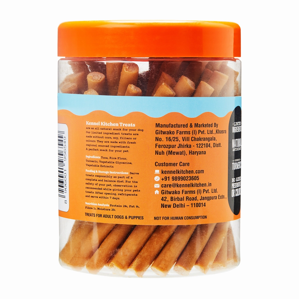 Kennel Kitchen Fish Sticks with Turmeric Dog Treats