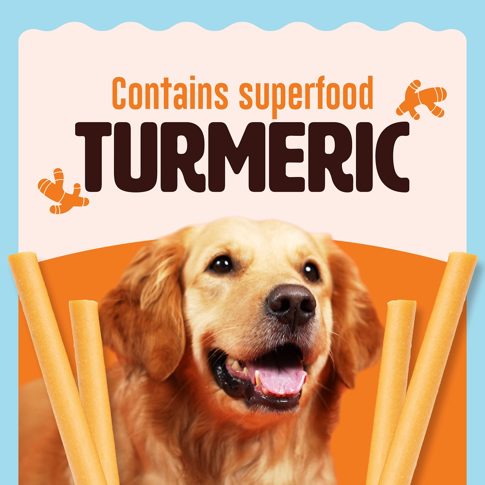 Kennel Kitchen Fish Sticks with Turmeric Dog Treats