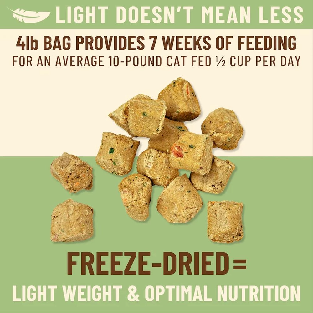 Kibble In The Raw - Freeze Dried Chicken Cat Food