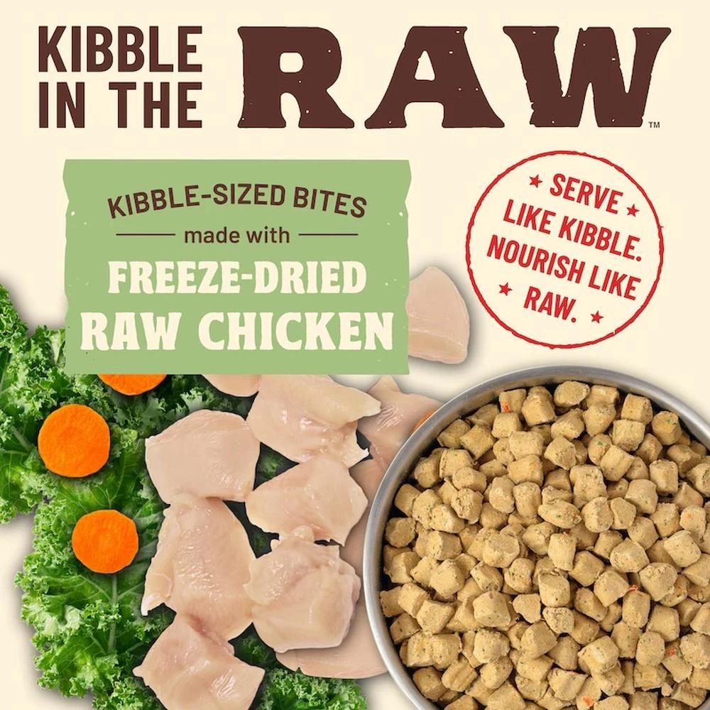 Kibble In The Raw - Freeze Dried Chicken Cat Food