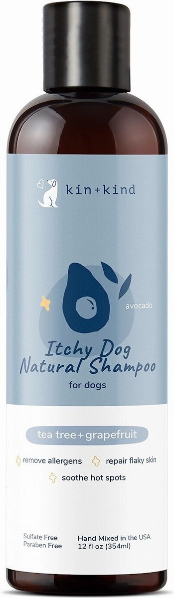 Kin   Kind Itchy Dog Shampoo Tea Tree   Grapefruit 12 oz.