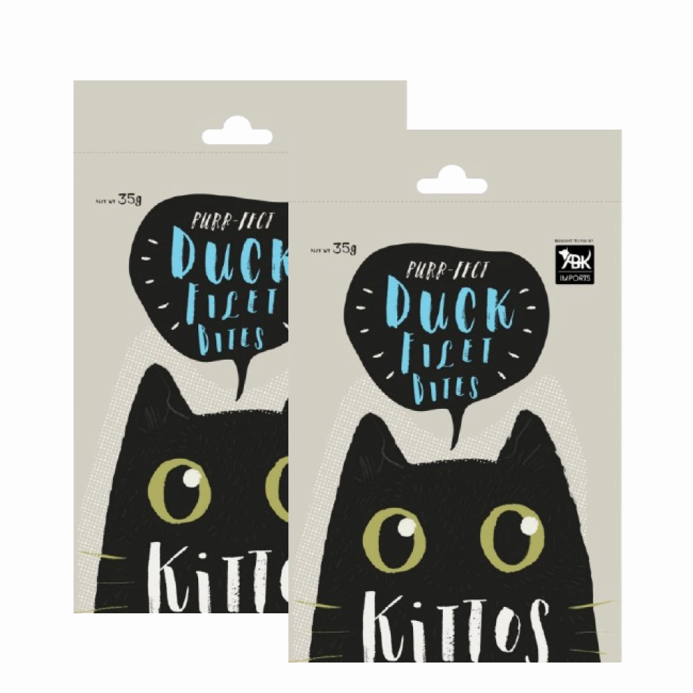 Kittos Purr Fect Duck Fillet Bites Cat Treat