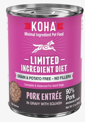 Koha Limited Ingredient Pork Entree