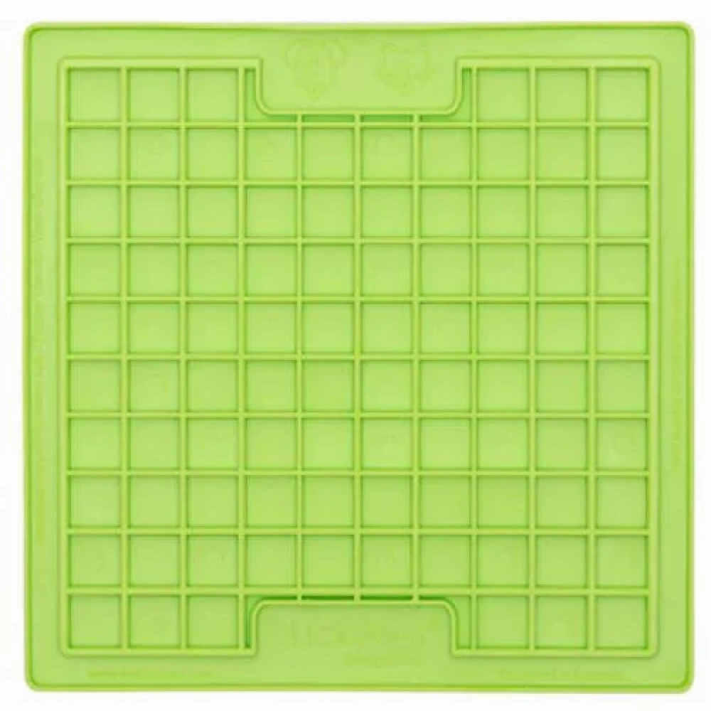LickiMat Classic Playdate Slow Feeder for Cats and Dogs (Green)