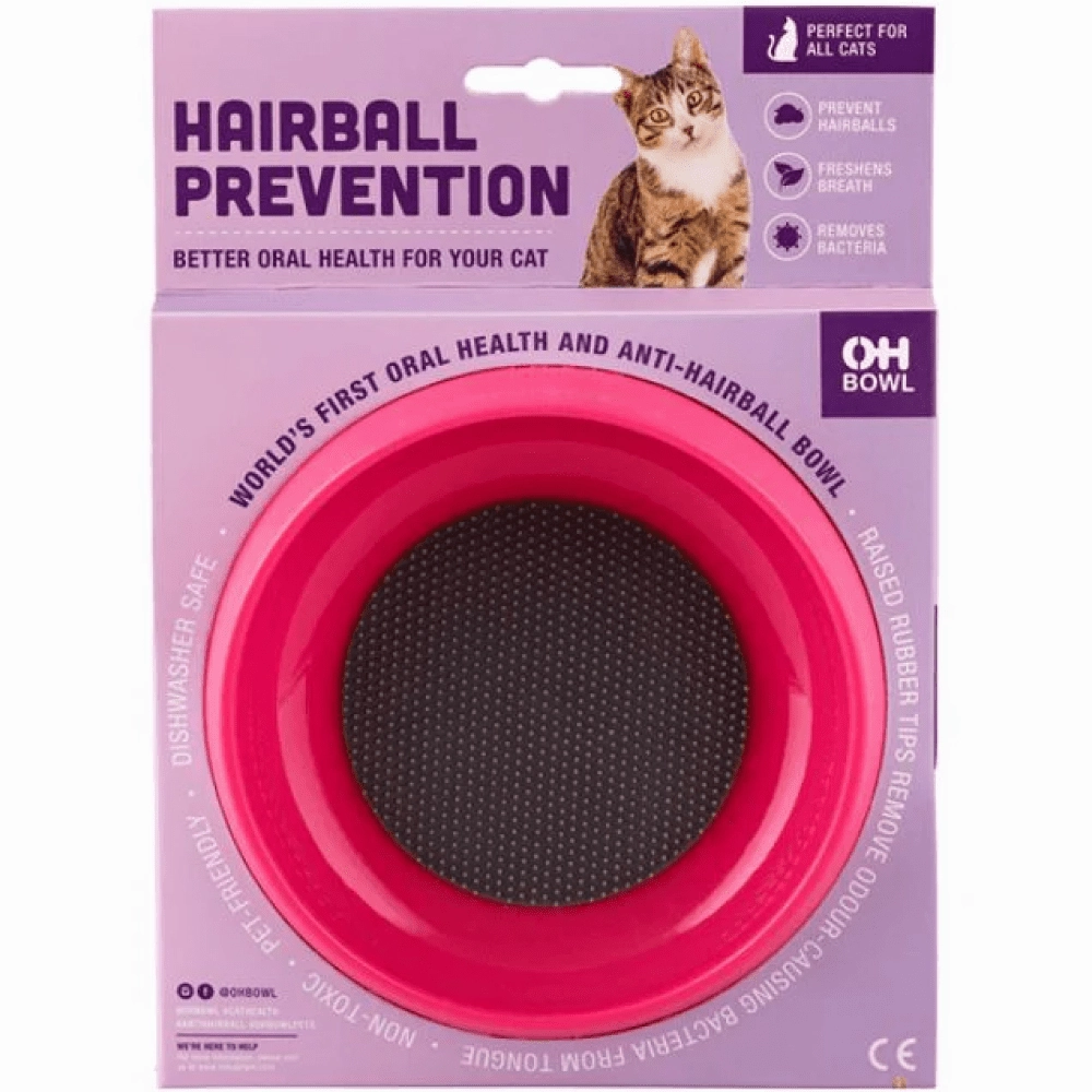 LickiMat OH Bowl Slow Feeder for Cat (Pink)