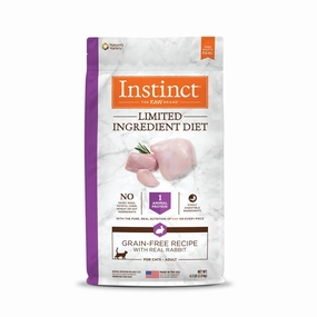 Limited Ingredient Diet Grain Free Kibble Cat Dry Food - Rabbit
