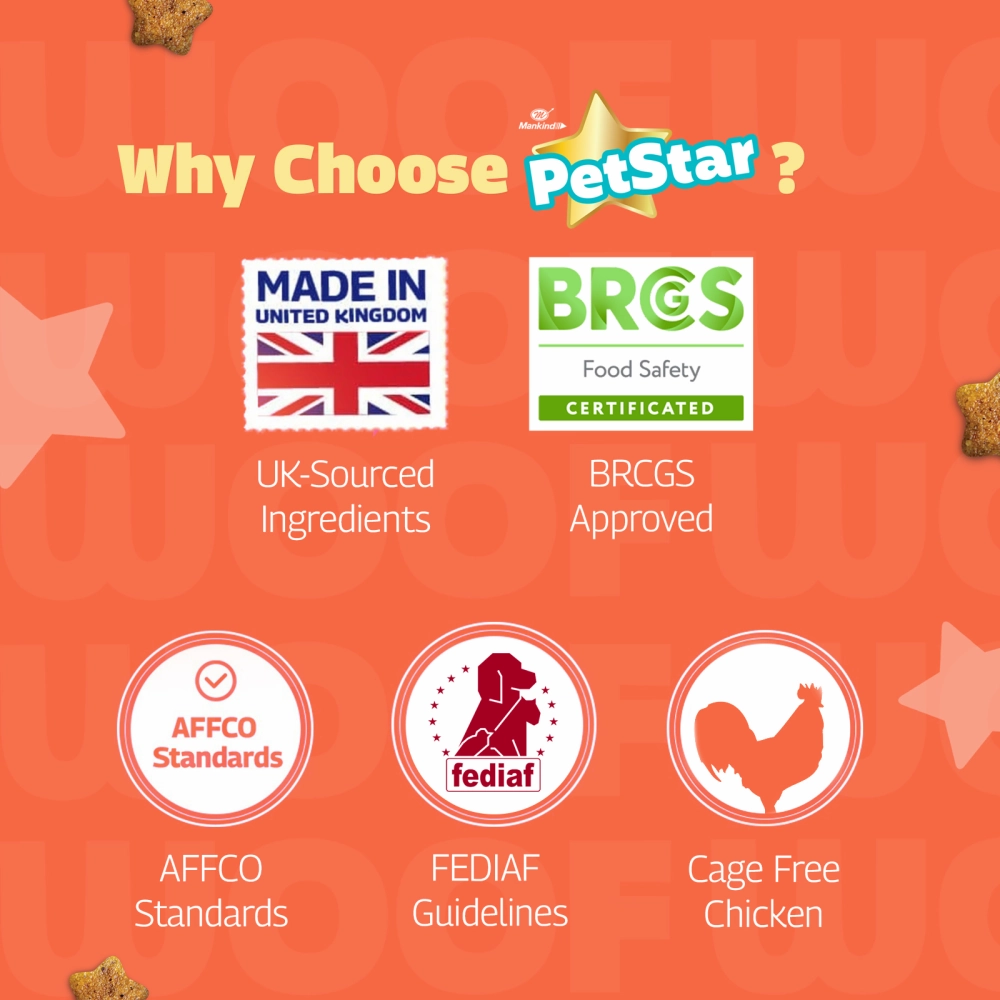 Mankind Petstar Chicken and Wheat Puppy Dry Food
