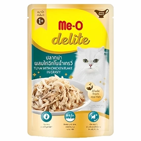 Me O Delite Tuna With Chicken Flake In Gravy Cat Wet Food