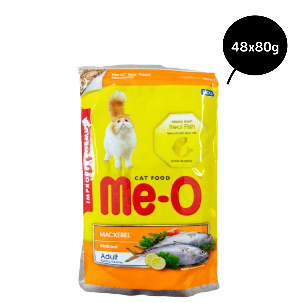 Me O Mackerel In Jelly Adult Cat Wet Food
