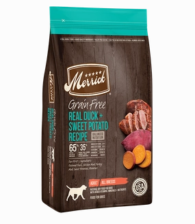 Merrick Grain-Free Real Duck & Sweet Potato Recipe
