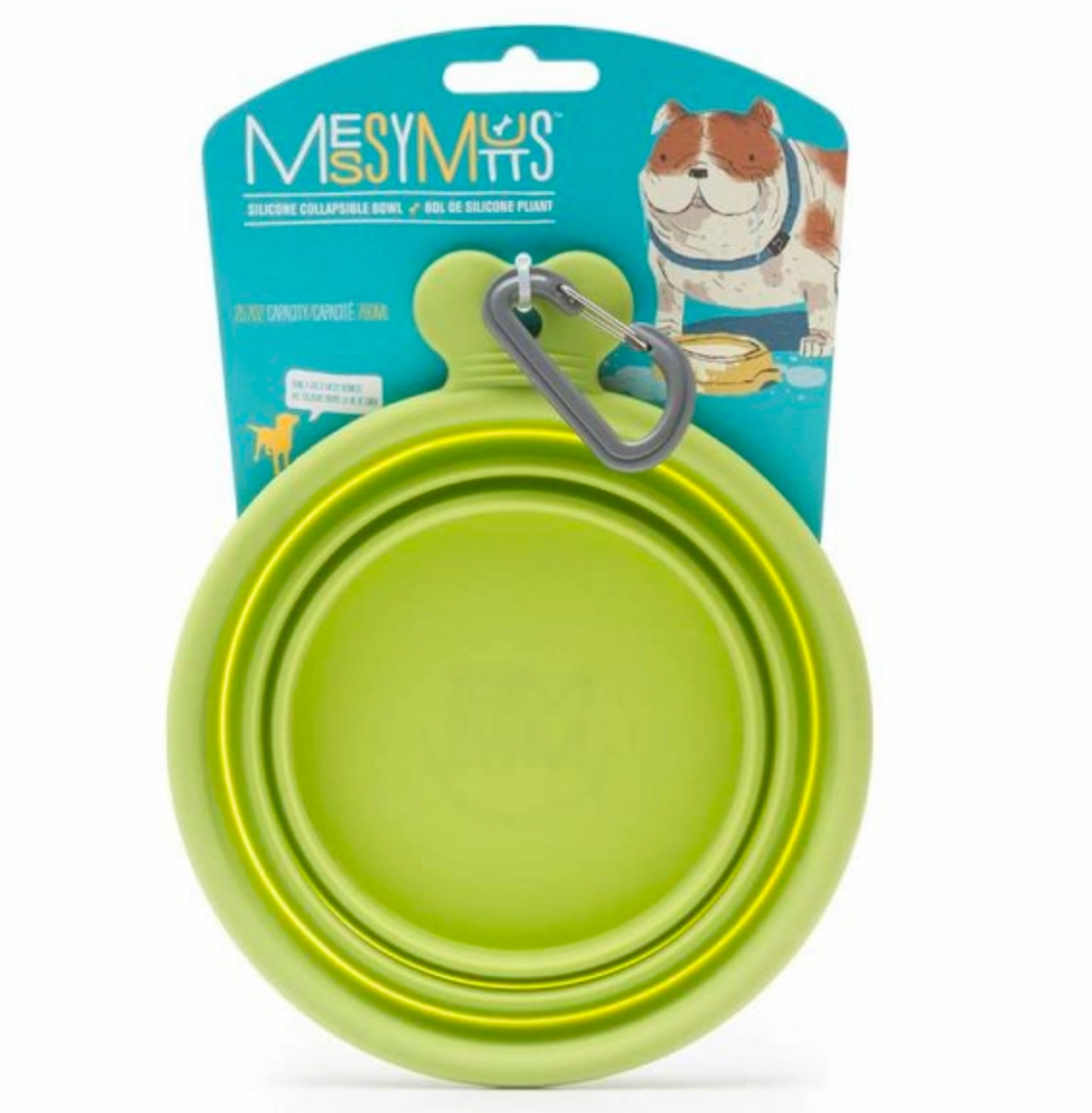 Messy Mutts Collapsible Travel Bowl