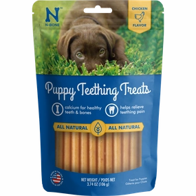 N-Bone Puppy Teething Treats Chicken Flavor Dog Treats