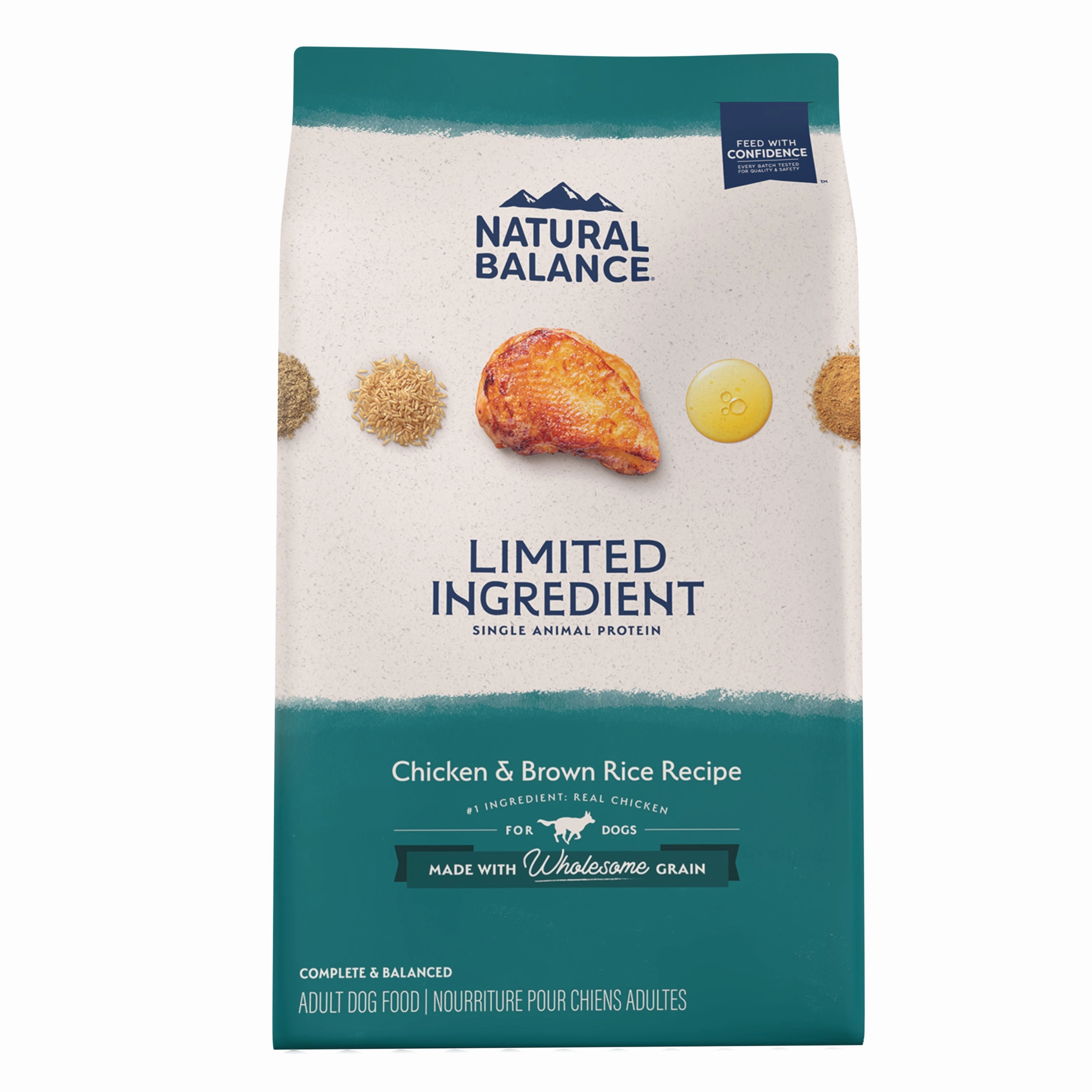 Natural Balance Limited Ingredient Chicken & Brown Rice Recipe Dog Dry