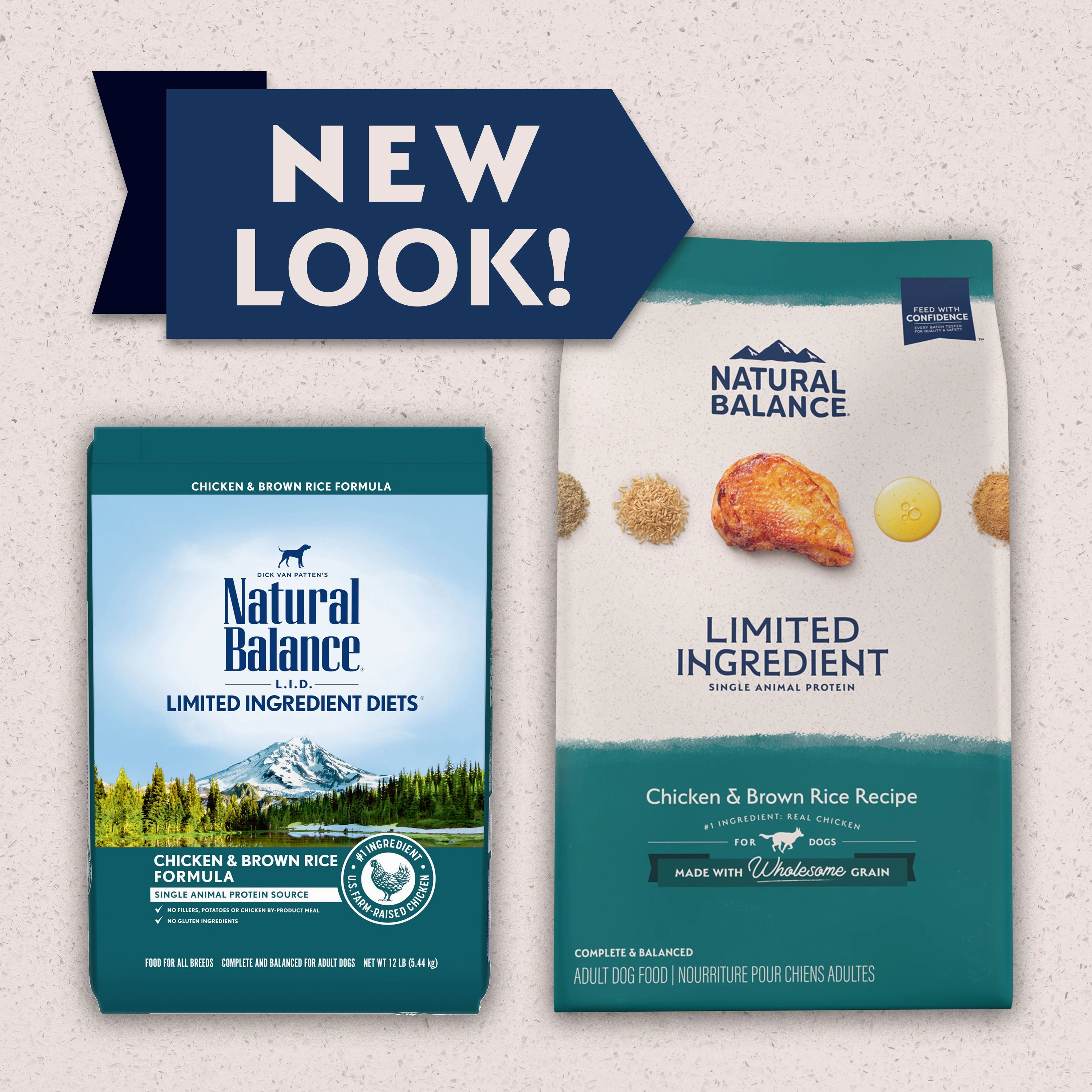Natural Balance Limited Ingredient Chicken & Brown Rice Recipe Dog Dry