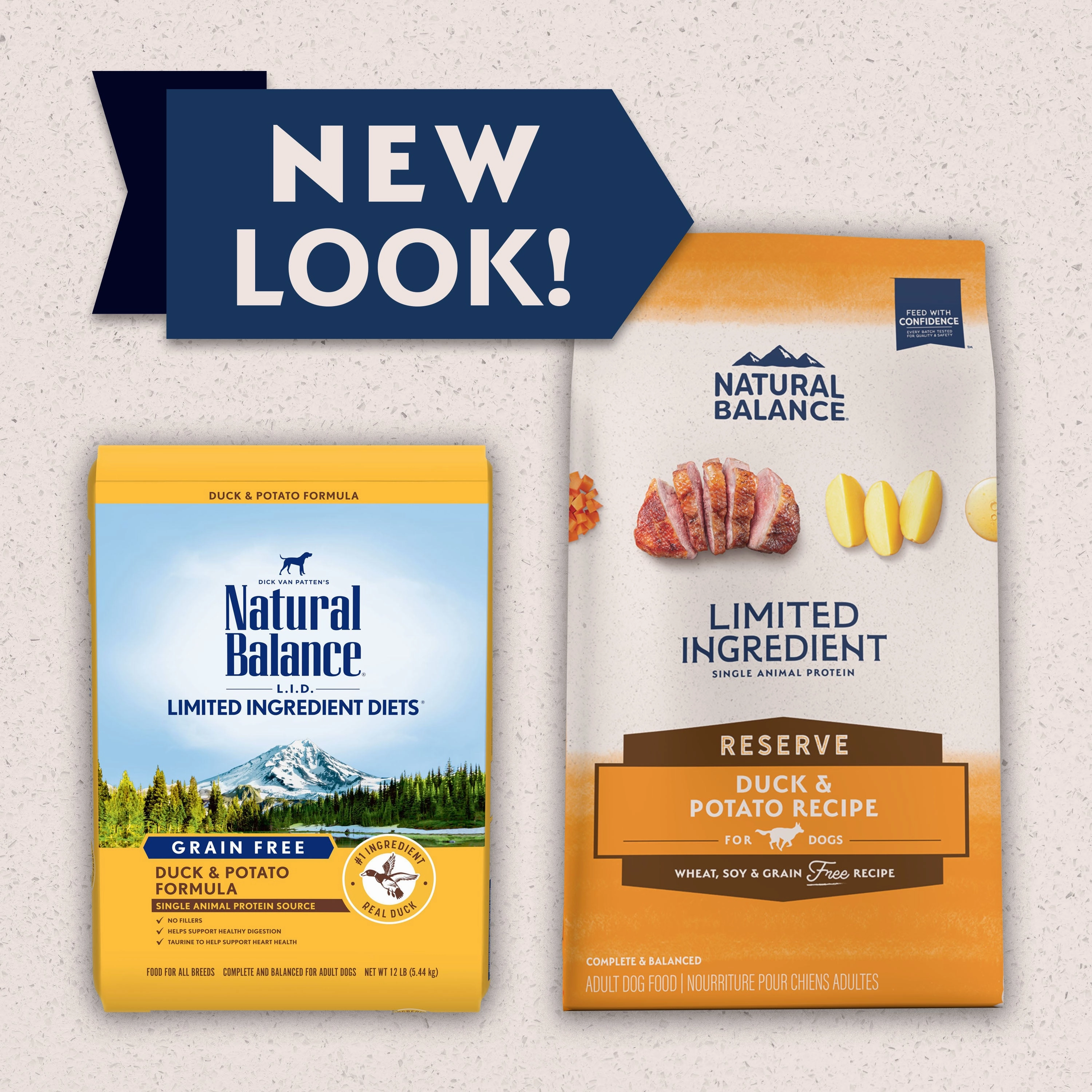 Natural Balance Limited Ingredient Grain Free Duck & Potato Recipe Dog Dry