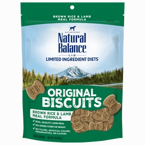 Natural Balance Limited Ingredient Treats Brown Rice & Lamb Meal Formula