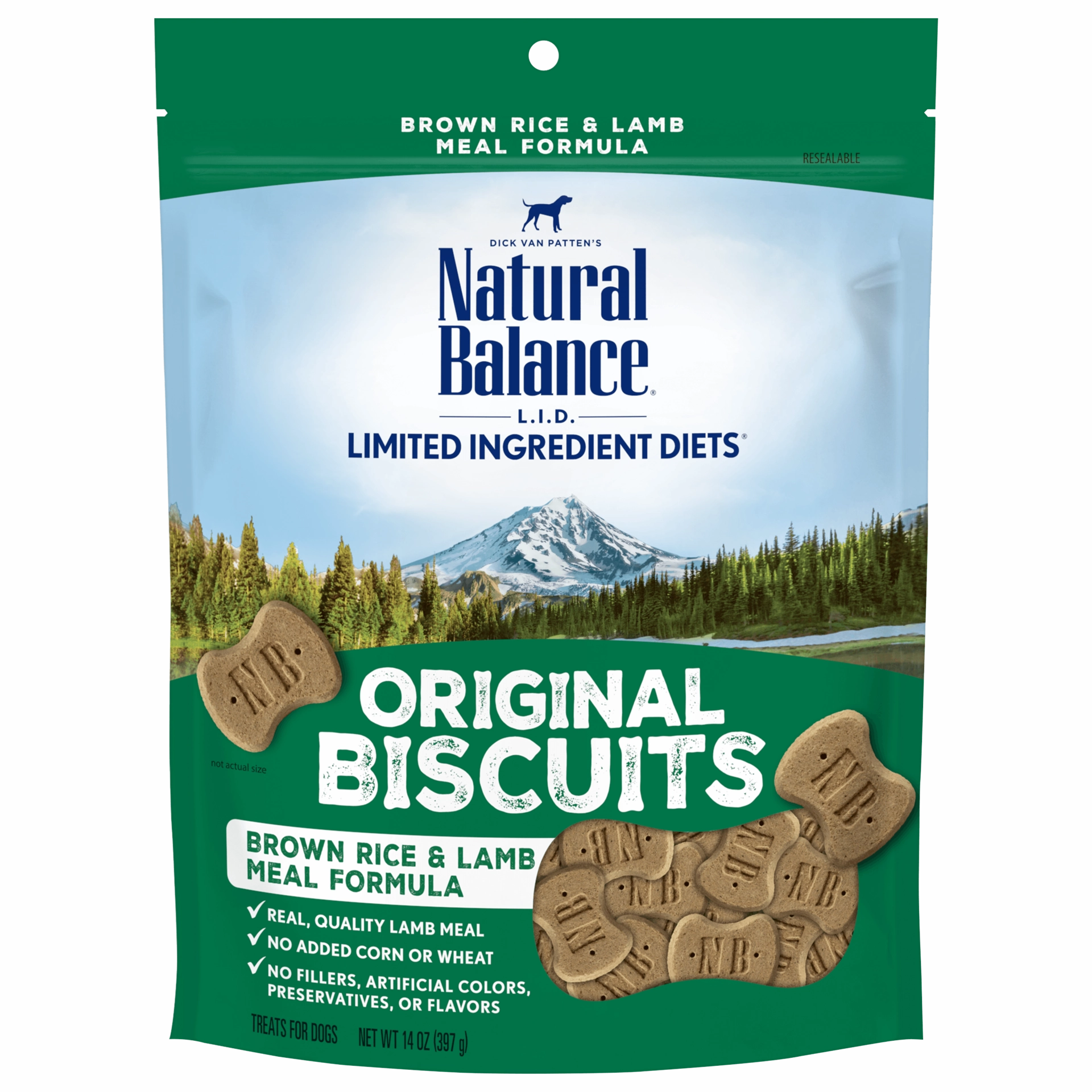 Natural Balance Limited Ingredient Treats Brown Rice & Lamb Meal Formula
