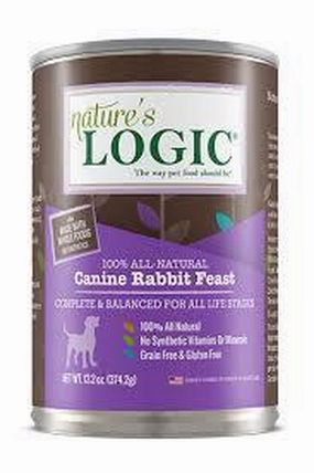 Nature's Logic Canine Rabbit Feast