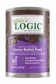Nature's Logic Canine Rabbit Feast