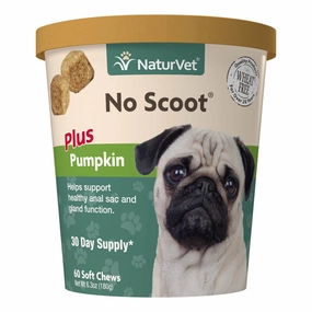 NaturVet No Scoot Soft Chews 60 ct.