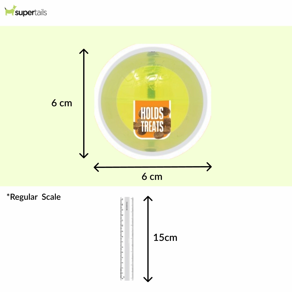 Nerf Dog Bungee Treat Ball Toy for Dogs (Green)