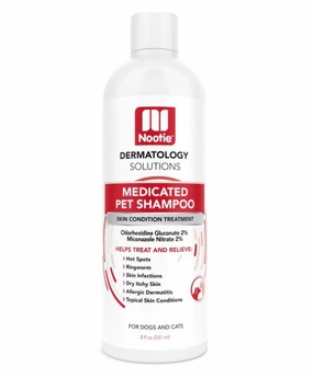 Nooties Dermatology Medicated Pet Shampoo 8 oz.