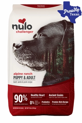 Nulo Challenger Alpine Ranch Puppy and Adult Dry Dog Food