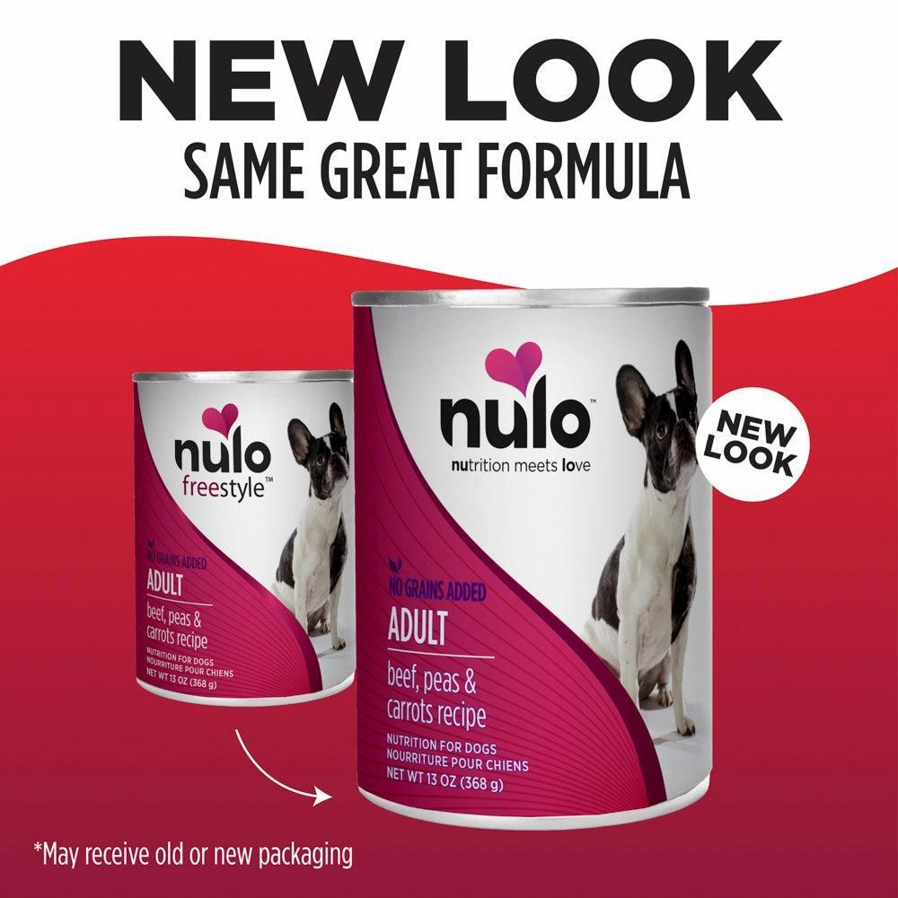 Nulo Freestyle Beef, Peas, & Carrots Pate Wet Dog Food