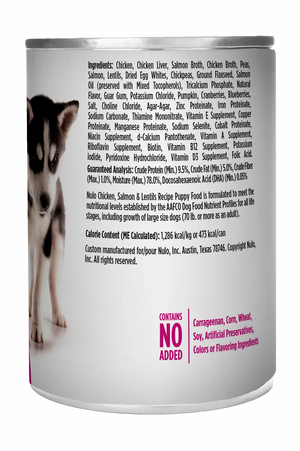 Nulo Freestyle Chicken Pate Wet Puppy Food